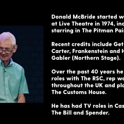 Donald McBride - biography and photograph