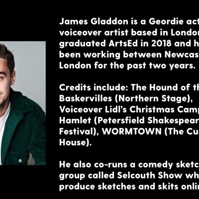 James Gladdon headshot and biography