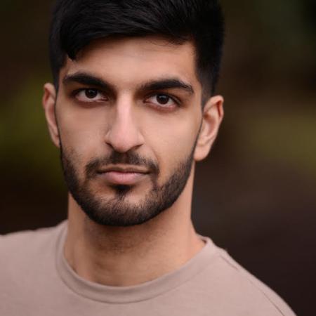 Headshot of actor Mustafa Chaudhry