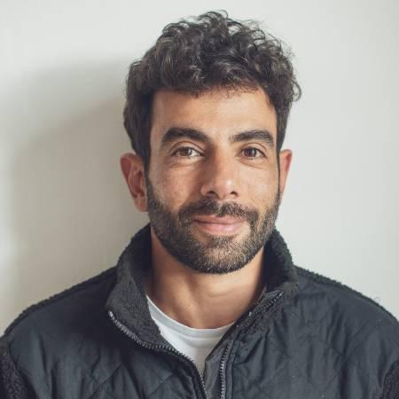 Portrait photograph of Hamza Arnaout looking to camera