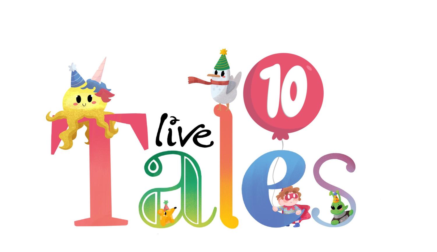 Live Tales at Ten logo