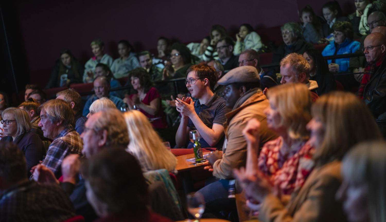 Photo of audience in a theatre