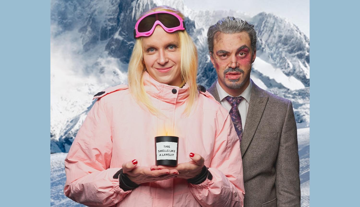 Gwyneth Goes Skiing