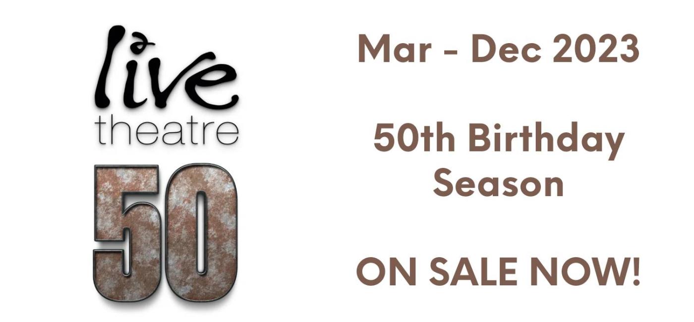 50th birthday season now on sale