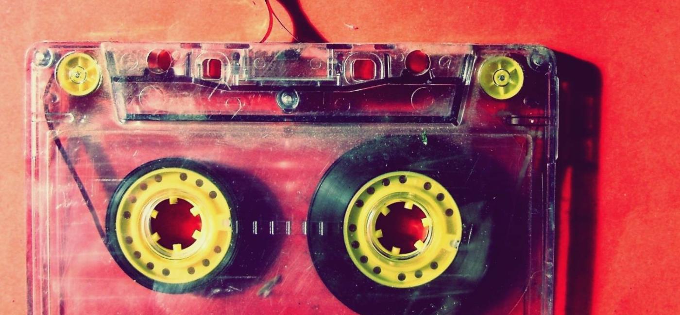 A cassette tape