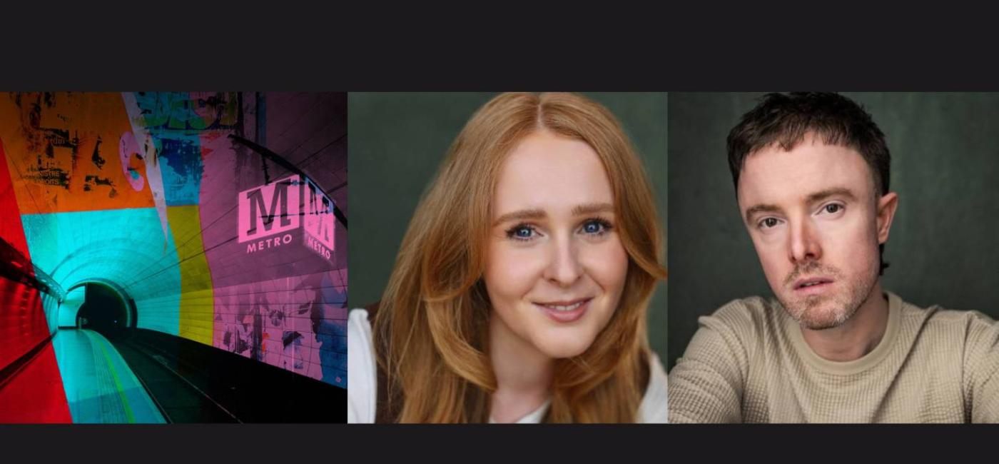 Montage featuring Metro station, Sarah Balfour and Dean Logan