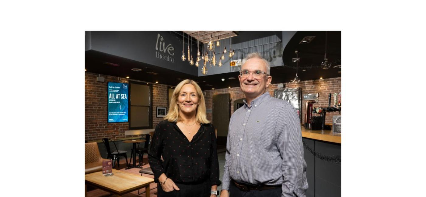 Jacqui Kell and Rob Charlton at Live Theatre