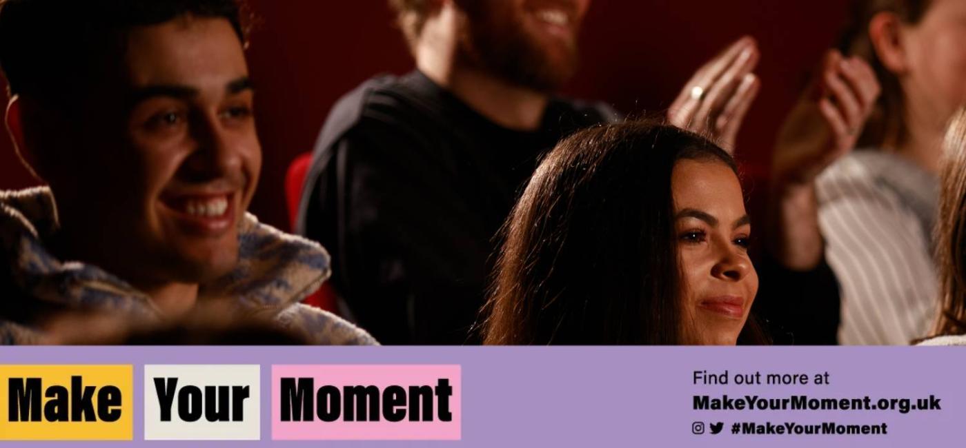 Make Your Moment - audiences applauding