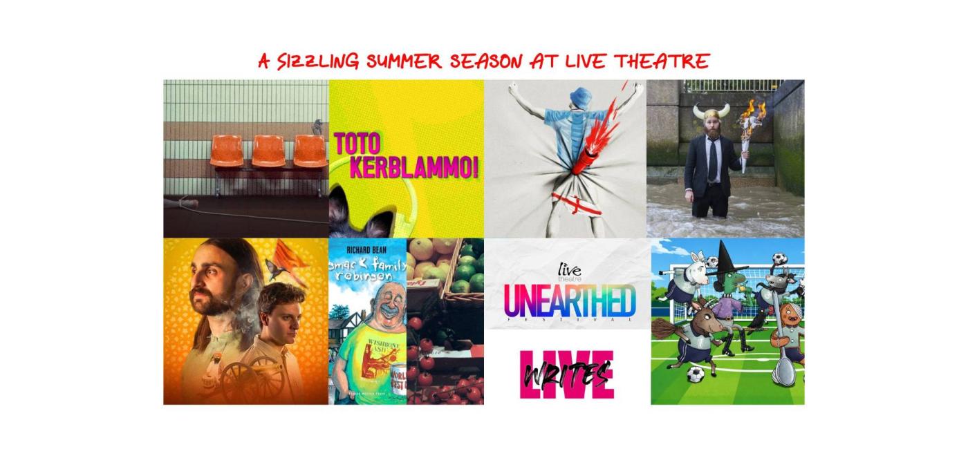 A Montage of pictures for the Summer season