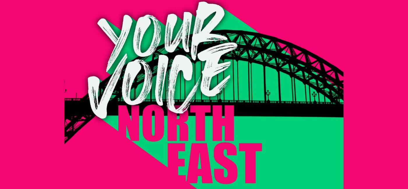 Text Your Voice: North East across Tyne Bridge