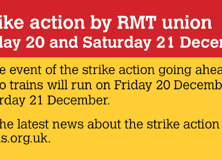 Strike action on metros notice