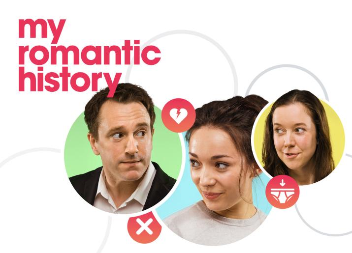 My Romantic History the play at Live Theatre, Newcastle