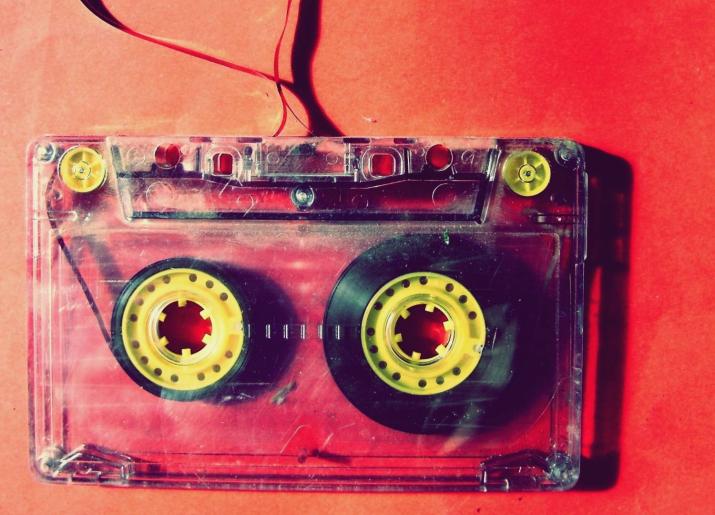 A cassette tape