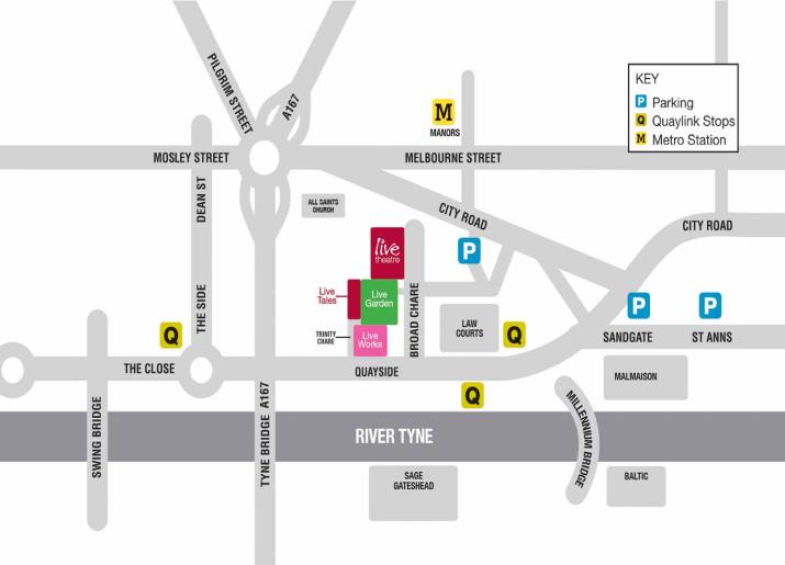 Quayside Map