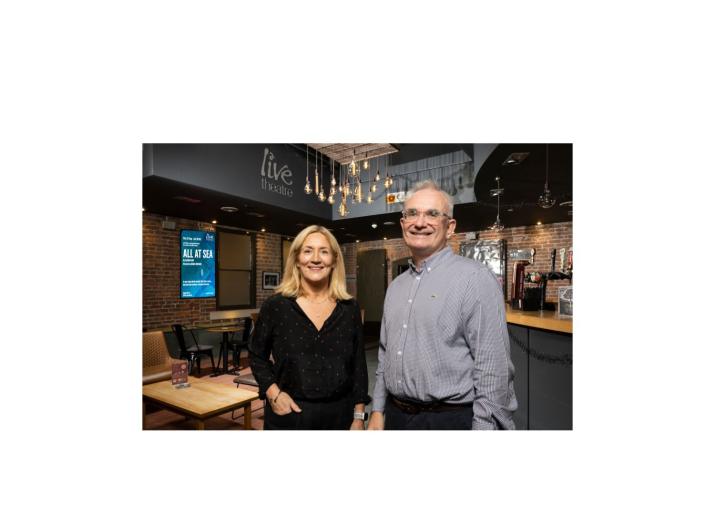 Jacqui Kell and Rob Charlton at Live Theatre