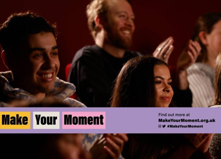 Make Your Moment - audiences applauding