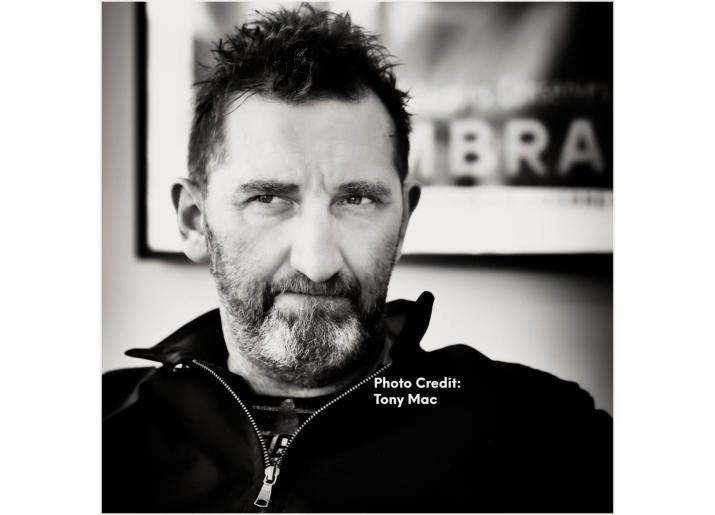 Portrait photograph of Jimmy Nail. Credit Tony Mac