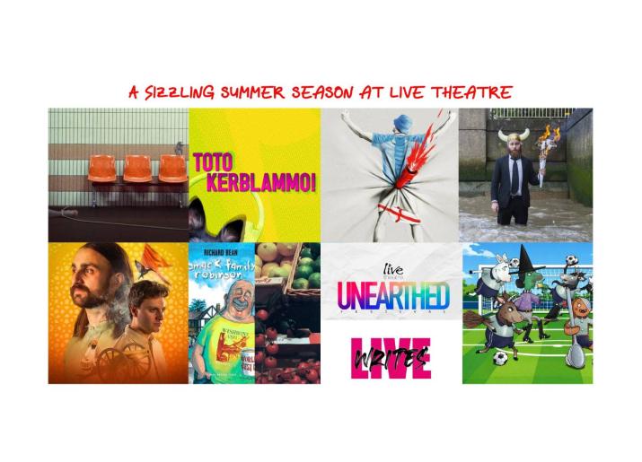 A Montage of pictures for the Summer season