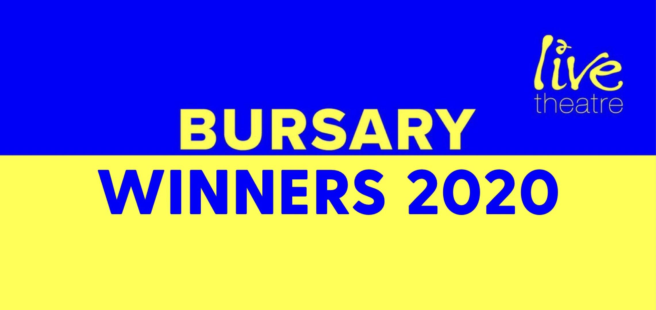 Bursary Winners 2020 text