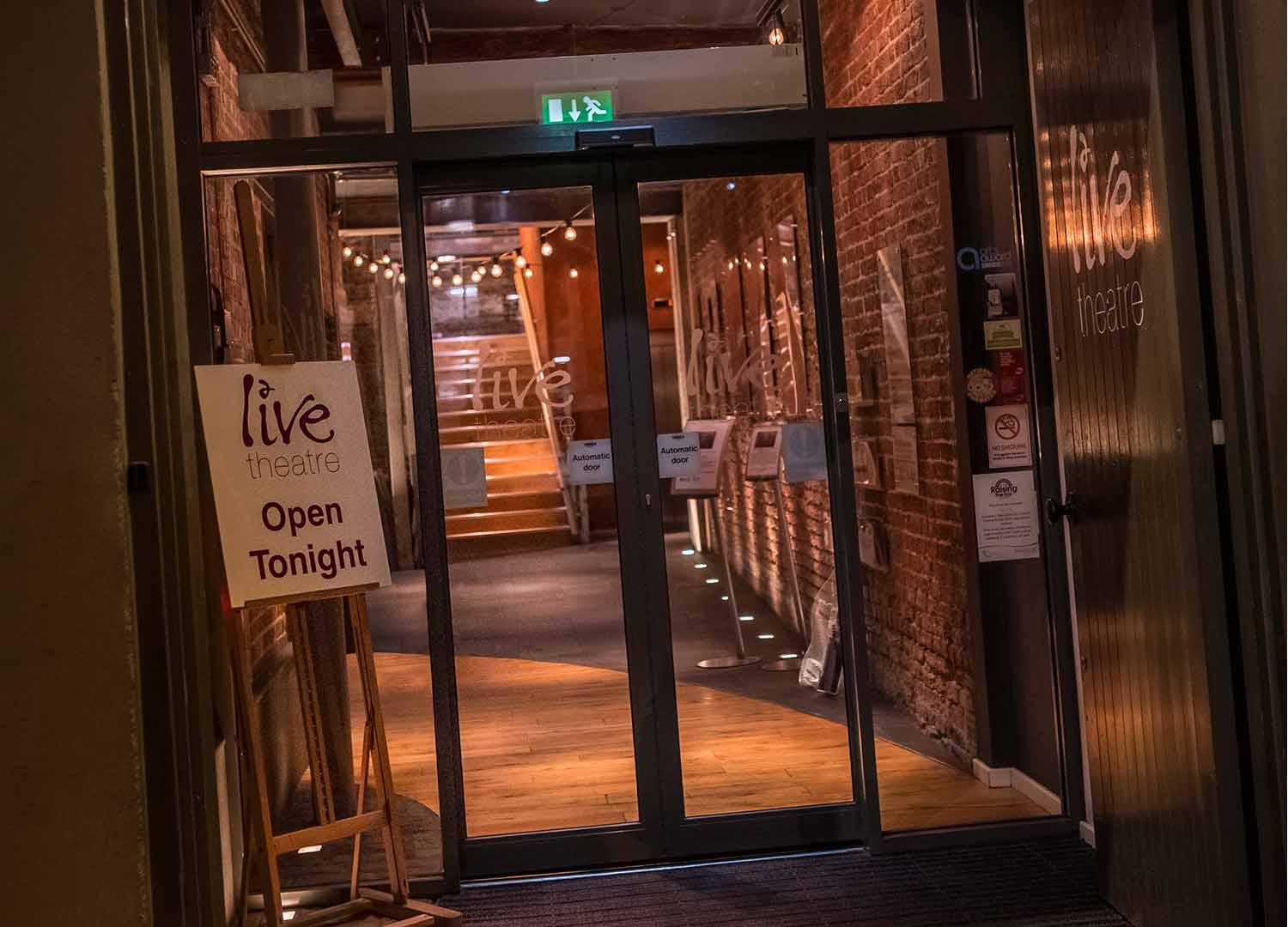 Live Theatre's doors 