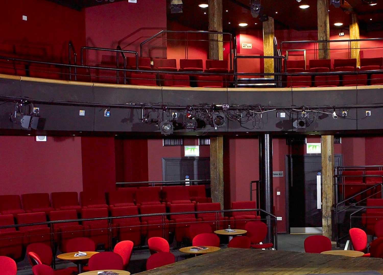 Theatre seating balcony and ground floor