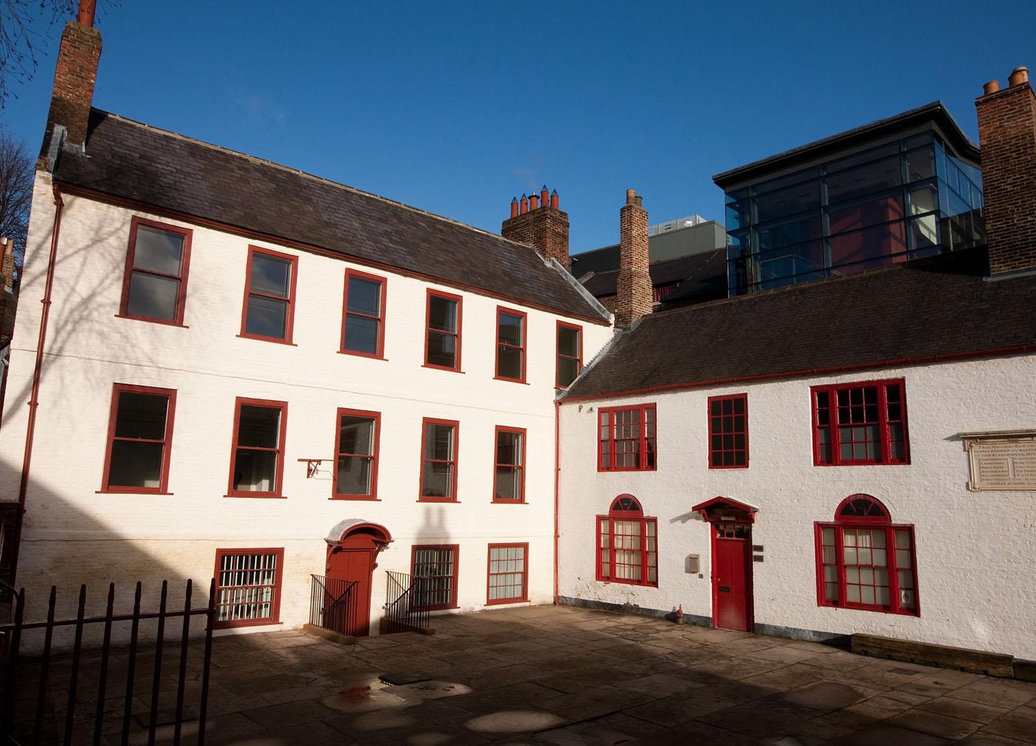 White Georgian Building