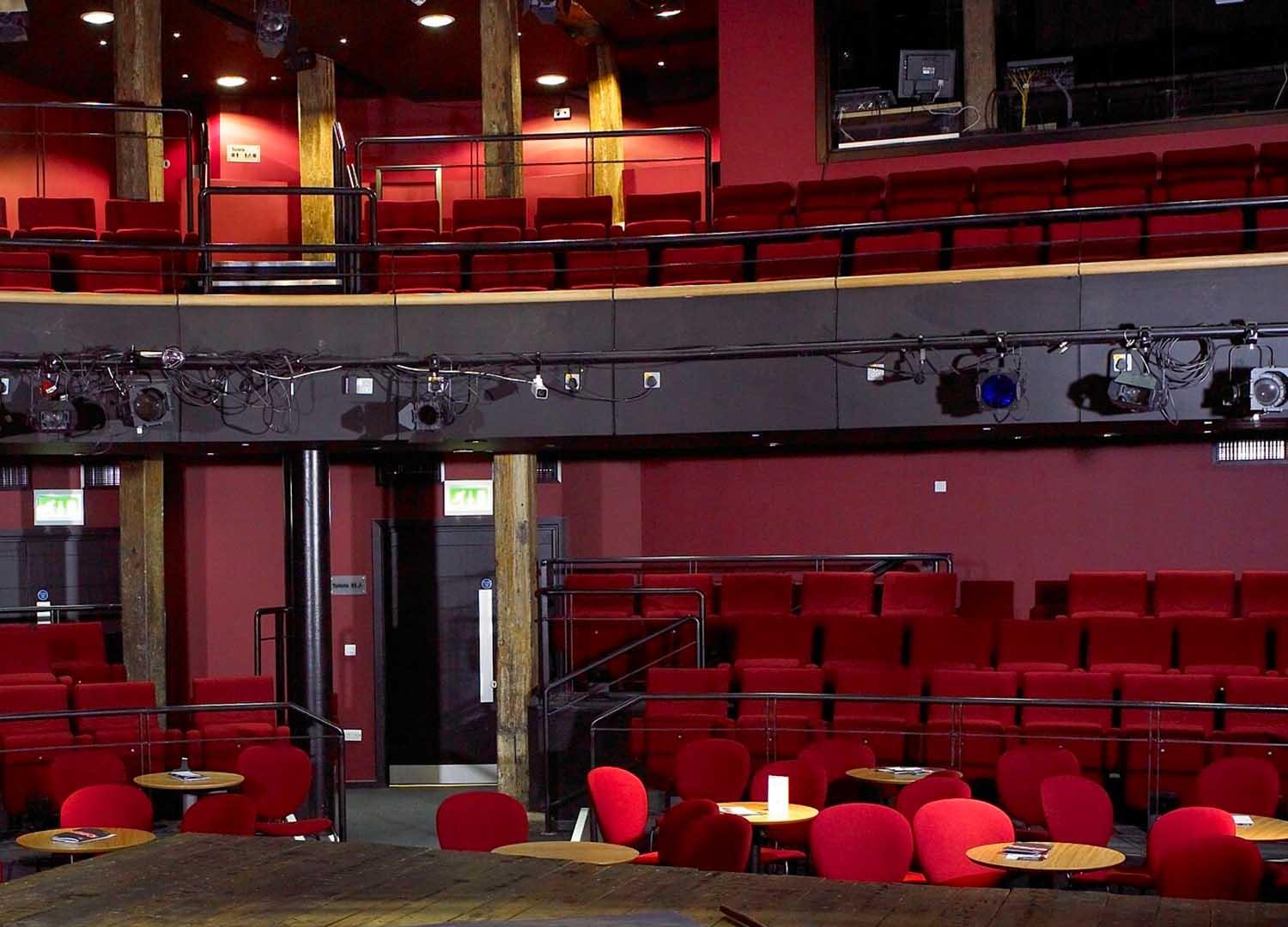 Inside of theatre with seating