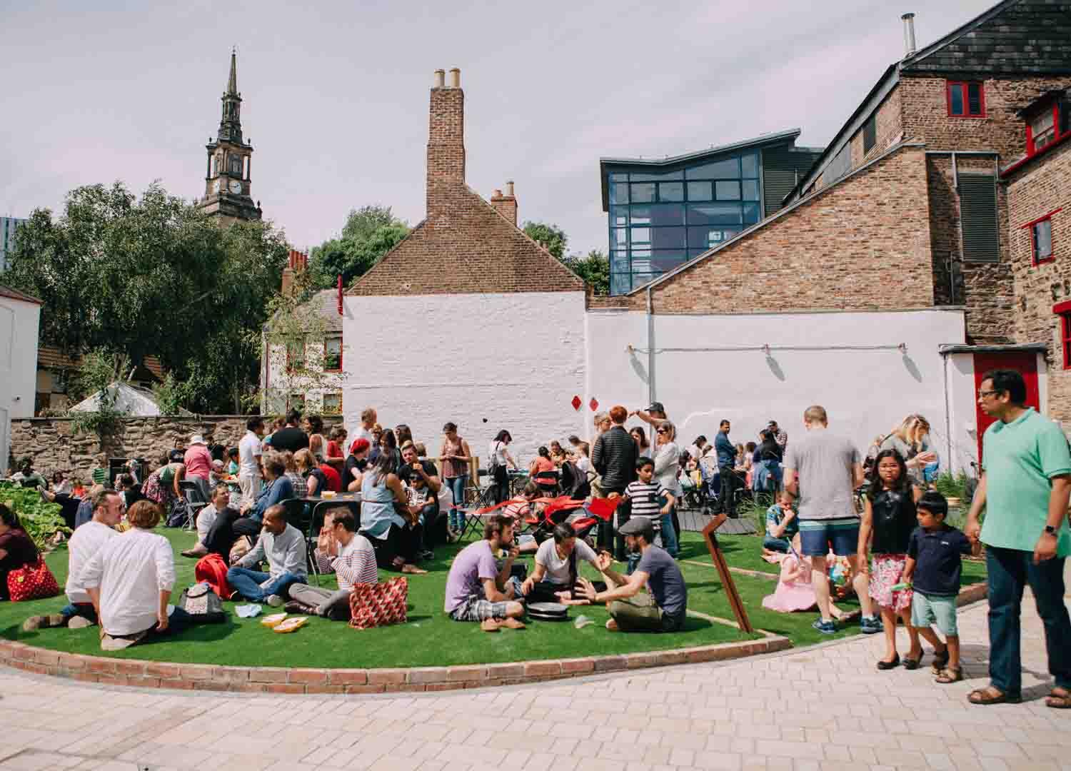 Youth Theatre 25th Birthday Party in Live Garden