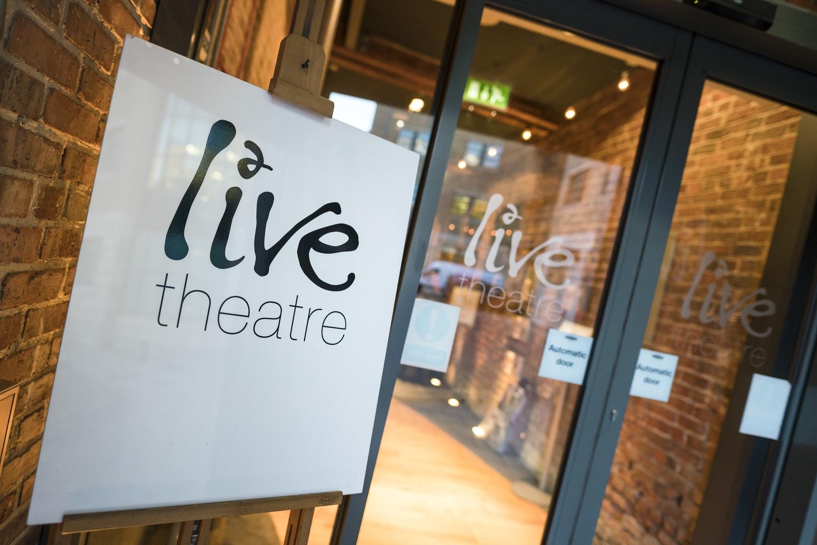 Entrance doors to Live Theatre